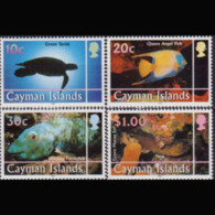 CAYMAN IS. 2000 - Scott# 802-5 Marine Life Set Of 4 MNH - Kaaiman Eilanden