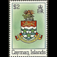 CAYMAN IS. 1982 - Scott# 461a Arms Dated 1982 $2 MNH - Caimán (Islas)