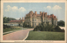 11311924 Toronto Canada Government House Residence Of Lieutnant Governor  - Non Classificati