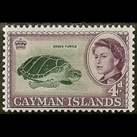 CAYMAN IS. 1962 - Scott# 159 Green Turtle 4p MNH - Caimán (Islas)