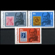 CAYMAN IS. 1979 - Scott# 426-8 R.Hill Set Of 3 MNH - Cayman (Isole)