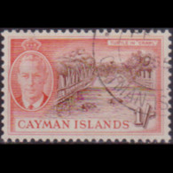 CAYMAN IS. 1950 - Scott# 131 Turtle Crawl 1s Used - Caimán (Islas)