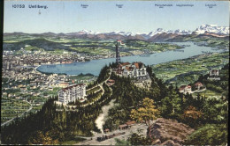 11311711 Uetliberg Zuerich Panorama Zuerichsee Hotel Uetliberg Utokulm Annaburg  - Andere & Zonder Classificatie