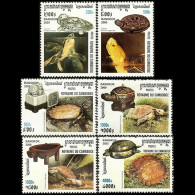 CAMBODIA 2000 - Scott# 1917-22 Turtles Set Of 6 MNH - Camboya