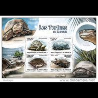 BURUNDI 2011 - Scott# 901 S/S Turtles MNH - Unused Stamps