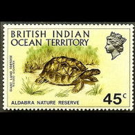 BR.I.O.T. 1971 - Scott# 39 Giant Tortoise 45c MNH - Territorio Británico Del Océano Índico