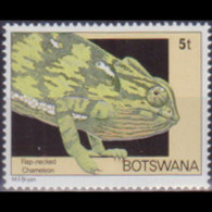 BOTSWANA 1980 - Scott# 243 Chameleon 5t MNH - Botswana (1966-...)