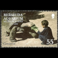 BERMUDA 2000 - Scott# 814 Tortoise 55c MNH - Bermudes