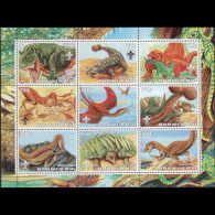 BENIN 2003 - Sheet-Dinosaurs MNH - Benin – Dahomey (1960-...)