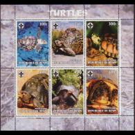 BENIN 2003 - Sheet-Turtles MNH - Bénin – Dahomey (1960-...)