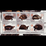 BENIN 2002 - Sheet-Turtles MNH - Benin - Dahomey (1960-...)