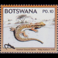 BOTSWANA 2018 - Scott# 1059 Land Lizard 10p MNH - Botswana (1966-...)