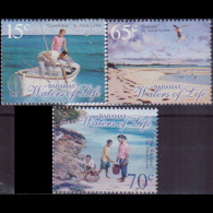 BAHAMAS 2003 - Scott# 1090-2 Rowe Paintings 15-70c MNH - Bahama's (1973-...)