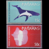 BAHAMAS 2010 - Scott# 1294-5 Wildlife 15-50c MNH - Bahamas (1973-...)