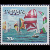 BAHAMAS 1995 - Scott# 834 Yachting 70c MNH - Bahama's (1973-...)