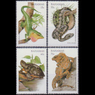 BAHAMAS 1996 - Scott# 875-8 Reptiles Set Of 4 MNH - Bahamas (1973-...)