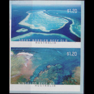 AUSTRALIA 2013 - Scott# 3980-1 Coral Reefs Set Of 2 MNH - Nuovi