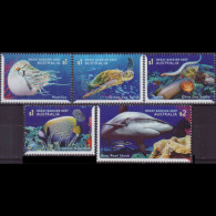 AUSTRALIA 2018 - Scott# 4827-31 Coral Reefs Set Of 5 MNH - Neufs