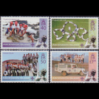 ASCENSION 2007 - Scott# 914-7 Scouting Cent. Set Of 4 MNH - Ascension (Ile De L')