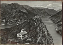 11310084 Lugano TI Monte San Salvatore Hotel Vetta E Chiesa Lugano - Autres & Non Classés