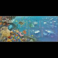 AUSTRALIA 1995 - Scott# 1465 S/S Marine Life MNH - Nuevos