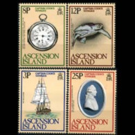 ASCENSION 1979 - Scott# 235-8 Capt.Cook Set Of 4 MNH - Ascension (Ile De L')