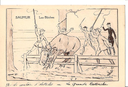 [49] Maine Et Loire > Saumur - Les Buches - N°18 -  Illustrateur Ged - Cheval Dessin - Saumur