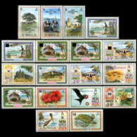 ANGUILLA 1976 - Scott# 229-46 New Const.Opt. Set Of 18 MNH - Anguilla (1968-...)