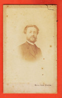 31189 / Photo CDV Bel Homme Moustache Collier Barbe 1880s Photographe Heinr GRAF 165 Friedrichs BERLIN Photographie - Anonymous Persons