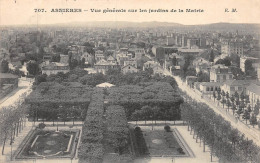 P-24-Mi-Is-1784 : ASNIERES. LES JARDINS DE LA MAIRIE - Asnieres Sur Seine