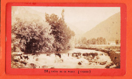 31162 / Photo XIXe LUCHON 31-Haute Garonne Chute De LA PIQUE N° 28 ● Photographe Librairie LAFONT 40 Allées Etigny - Oud (voor 1900)