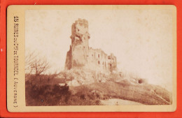 31156 / Photo XIXe TOURNOEL 63-Puy-de-Dome Ruines Du Chateau Auvergne ● Photographe SANITAS N°15 Clermont Mont-Dore - Old (before 1900)