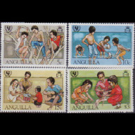 ANGUILLA 1981 - Scott# 448-51 UNICEF 35th. Set Of 4 MNH - Anguilla (1968-...)