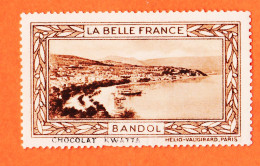 31050 / BANDOL 13-Bouches Rhone Pub Chocolat KWATTA Vignette Collection LA BELLE FRANCE HELIO-VAUGIRARD Erinnophilie - Tourisme (Vignettes)