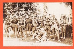 31485 / Carte Photo Guerre 1914-1918 Soldats 80e Régiment Infanterie Poilus Soldat Militaire CpaWW1 - Regimenten