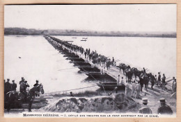31379 / LA MENITRE  49-Maine Loire Manoeuvres Militaires Defilé Pont Construit 6e Regiment GENIE 1910s STAERCK N°3 - Other & Unclassified