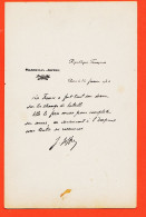 31480 / Peu Commun Maréchal JOFFRE Paris 14 Février 1920 Appel EMPRUNT De La RECONSTRUCTION Propagande Patriotique - Patriotic