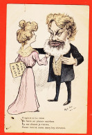 31447 / ⭐ ◉ Caricature Camille PELLETAN Ministre Marine-de GRAULHET-par ROSTRO TEZIER Aout 1903 à Bernard LATZARUS Nîmes - Satiriques