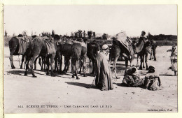 31239 / Scenes Et Types Maroc Une CARAVANE Dans Le SUD Marocain Chameaux Camel 1910s Collection Ideale P.S 444 Morocco - Autres & Non Classés