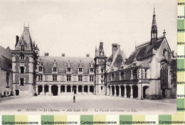 31003 / ⭐ BLOIS Loir-et-Cher Le Chateau Aile LOUIS XII Façade Intérieure 1910s  - LEVY 49 - Blois