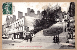 31019 / ⭐ ♥️ BLOIS 41-Loir-Cher Imprimerie RENE BRETON Escalier DENIS-PAPIN 1910s à GIRAUD Rue Vercingétorix Paris  - Blois