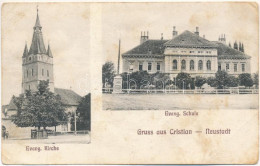Cristian - Brasov - Evangelical School And Church - Rumania