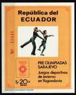 Ecuador Block 110 Postfrisch #JY093 - Equateur