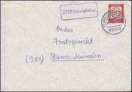 Landpost-Stempel 3559 Dalwigksthal Auf Brief FRANKENBERG-EDER 1 - 22.9.1963 - Other & Unclassified