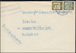 Landpost-Stempel 6951 Daudenzell Auf Briefdrucksache MOSBACH 29.4.1963 - Sonstige & Ohne Zuordnung