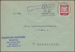 Landpost-Stempel 4471 Sustrumermoor Auf Brief MEPPEN 12.2.1963 - Andere & Zonder Classificatie