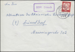 Landpost-Stempel 5591 Driesch Auf Brief COCHEM 23.8.1963 - Autres & Non Classés