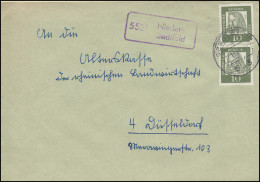 Landpost-Stempel 5531 Niederstadtfeld Auf Brief GEROLSTEIN 15.11.1963 - Andere & Zonder Classificatie