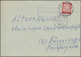 Landpost-Stempel 5531 Niederehe Auf Brief GEROLSTEIN 16.11.1963 - Sonstige & Ohne Zuordnung