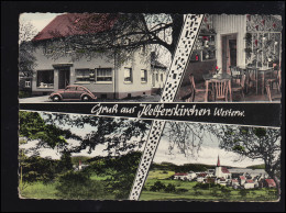 AK Gruß Aus Helferskirchen Westerwald Bäckerei & Cafe Manns 4 Bilder, 15.7.1963 - Andere & Zonder Classificatie